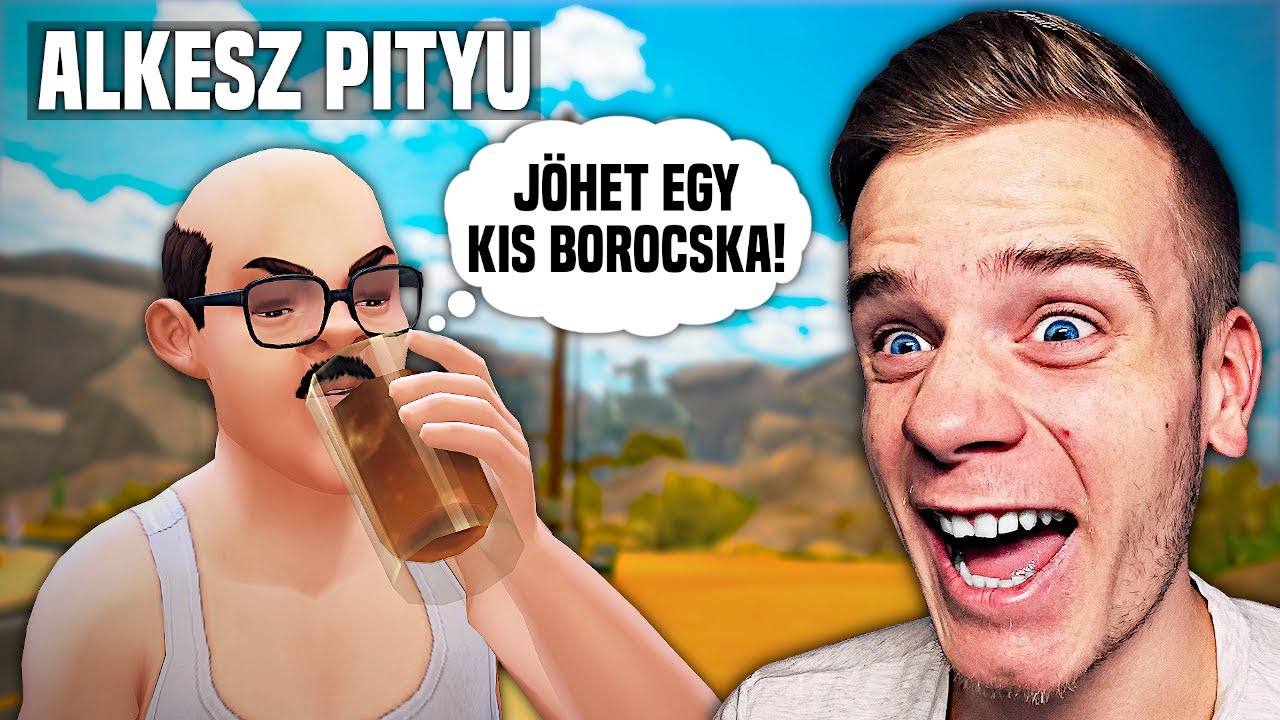 ALKOHOLISTA LETTEM A SIMS-BEN! | Sims 4 - #1