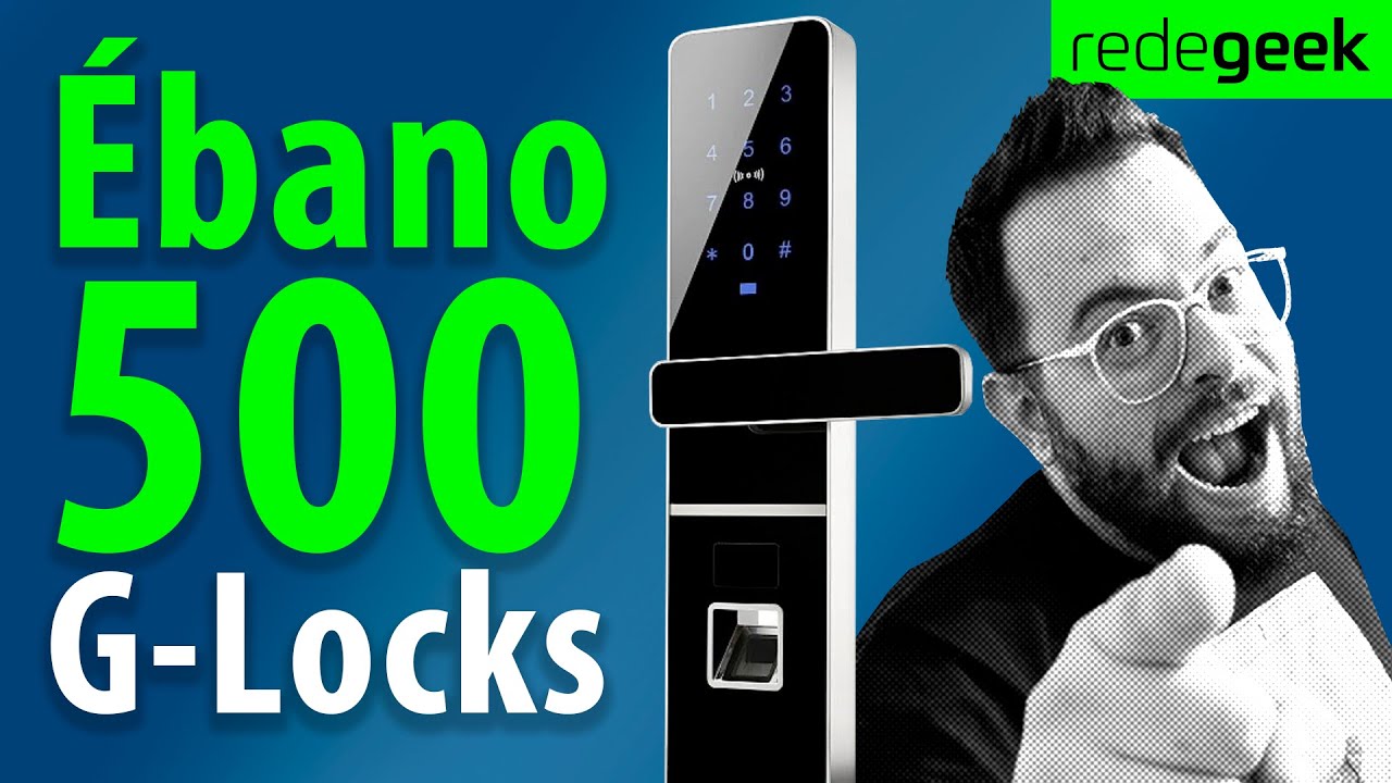 A MELHOR FECHADURA ELETRÔNICA - ÉBANO 500 da G-LOCKS!