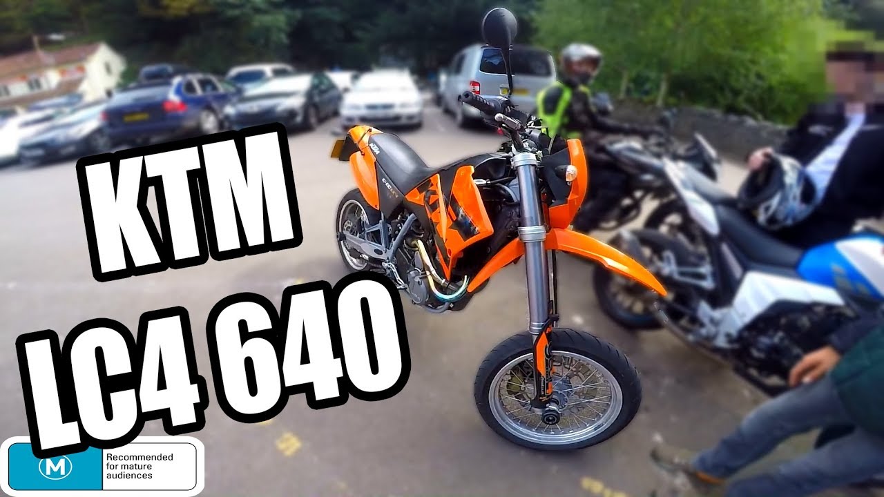 KTM LC4 640 Test Ride | WHEELIE MACHINE