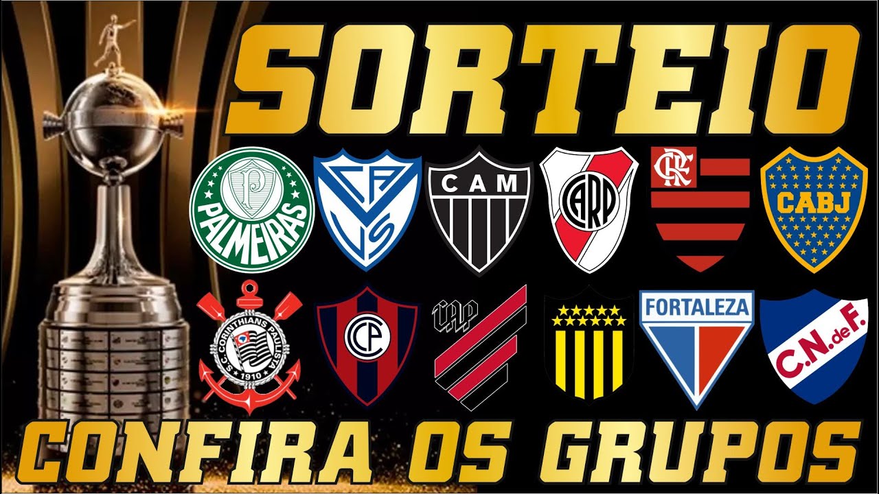 LIBERTADORES 2022 - SORTEIO FASE DE GRUPOS