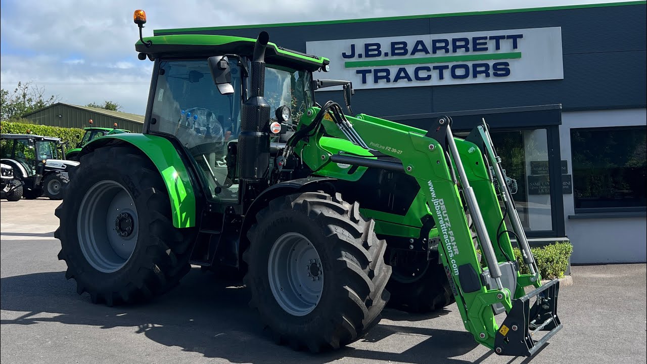 New Deutz-Fahr 5125 & loader in stock 600 Tyres