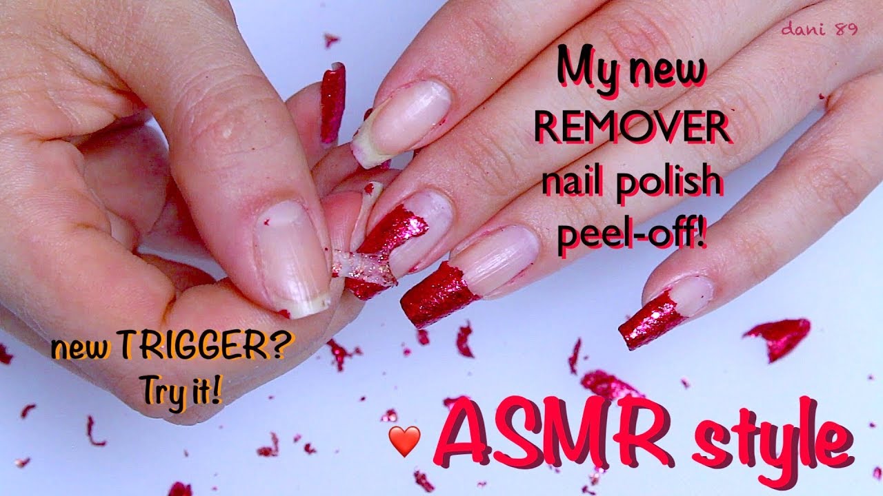 💅🏻 NO nail polish remover? No Problem with this my new PEEL-OFF! 💪🏻 Soft and relaxing ASMR style ✶