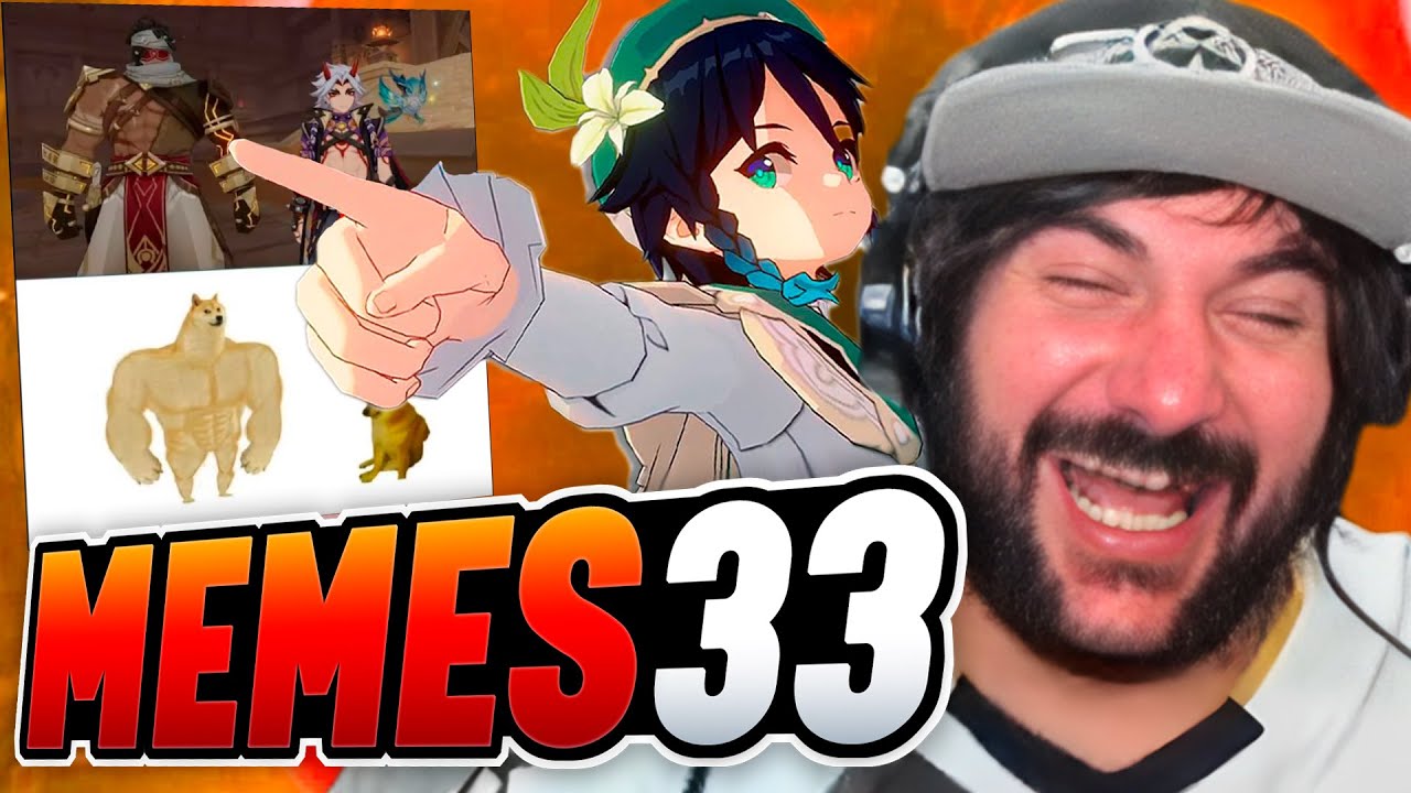 REACCIONANDO a los MEJORES MEMES de GENSHIN IMPACT #33