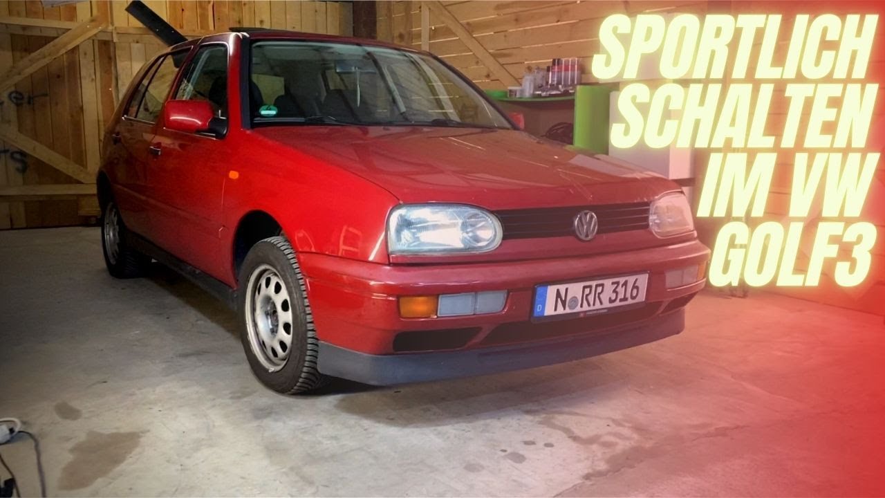 VW Golf 3 | Schaltwegverkürzung für Schaltgestänge einbauen + Schaltung einstellen