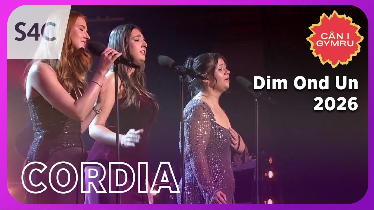 DIM OND UN - CORDIA | Cân i Gymru 2026 | CIG 2026