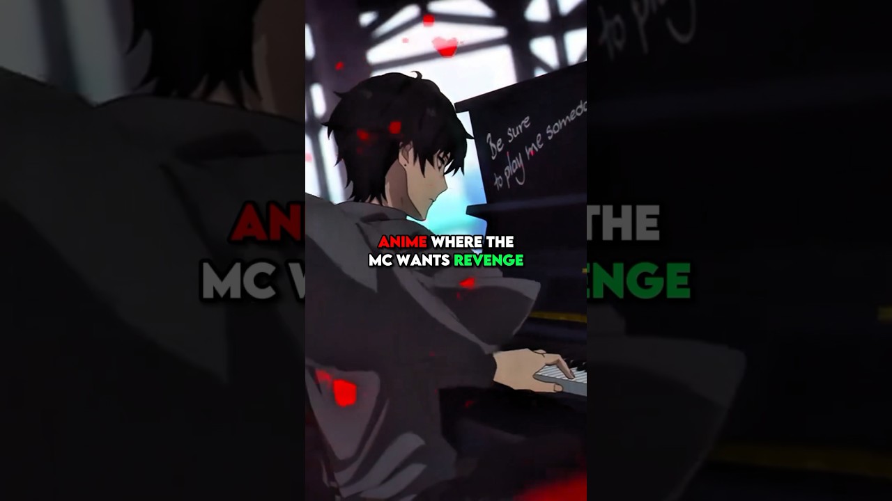 Dark anime Where The MC Wants Revenge ￼#anime #shorts