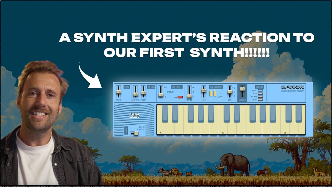 A SYNTH EXPERT’S REACTION TO OUR FIRST INSTRUMENT!!!