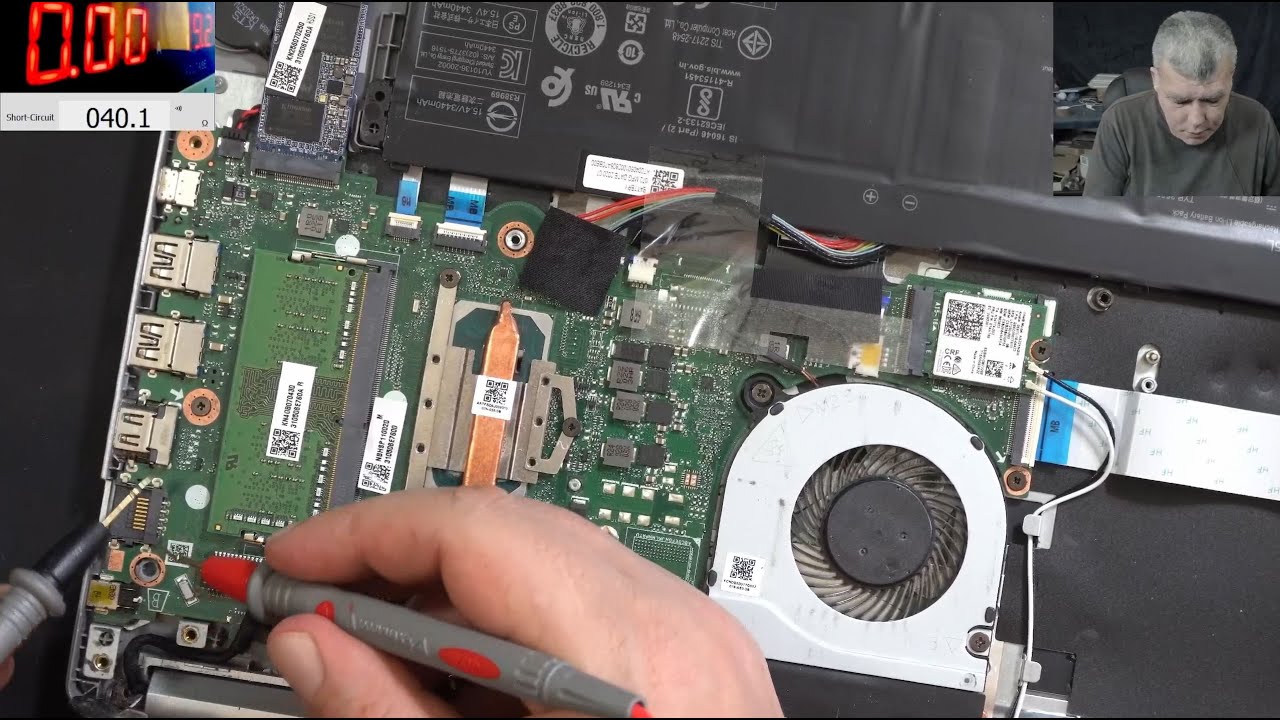 Shorted charging port vs shorted motherboard, the power supply is speaking with you, Acer no power