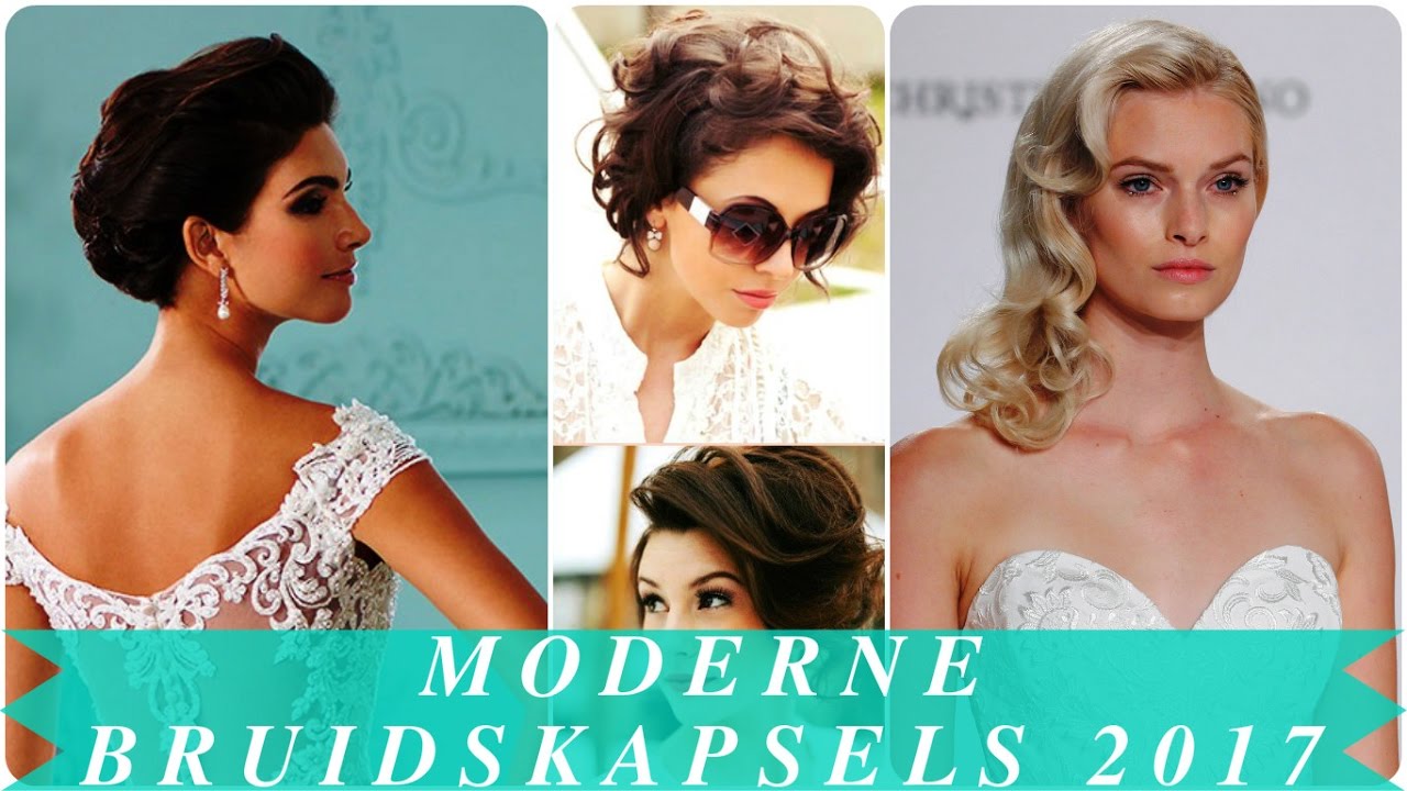 Moderne bruidskapsels 2017
