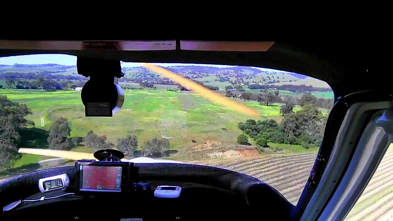 Rowland Flat 08 Approach and Landing