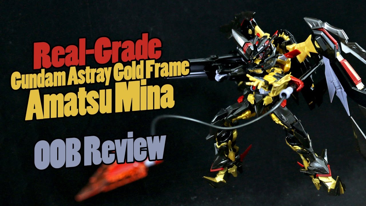 1132 - RG Gundam Astray Gold Frame Amatsu Mina (OOB Review)