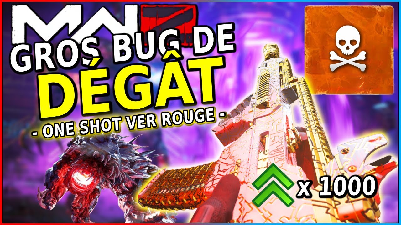 ÉNORME BUG DE DÉGÂT!? (Cette arme fait TROP MAL & One shot le ver rouge) - MW3 Zombie