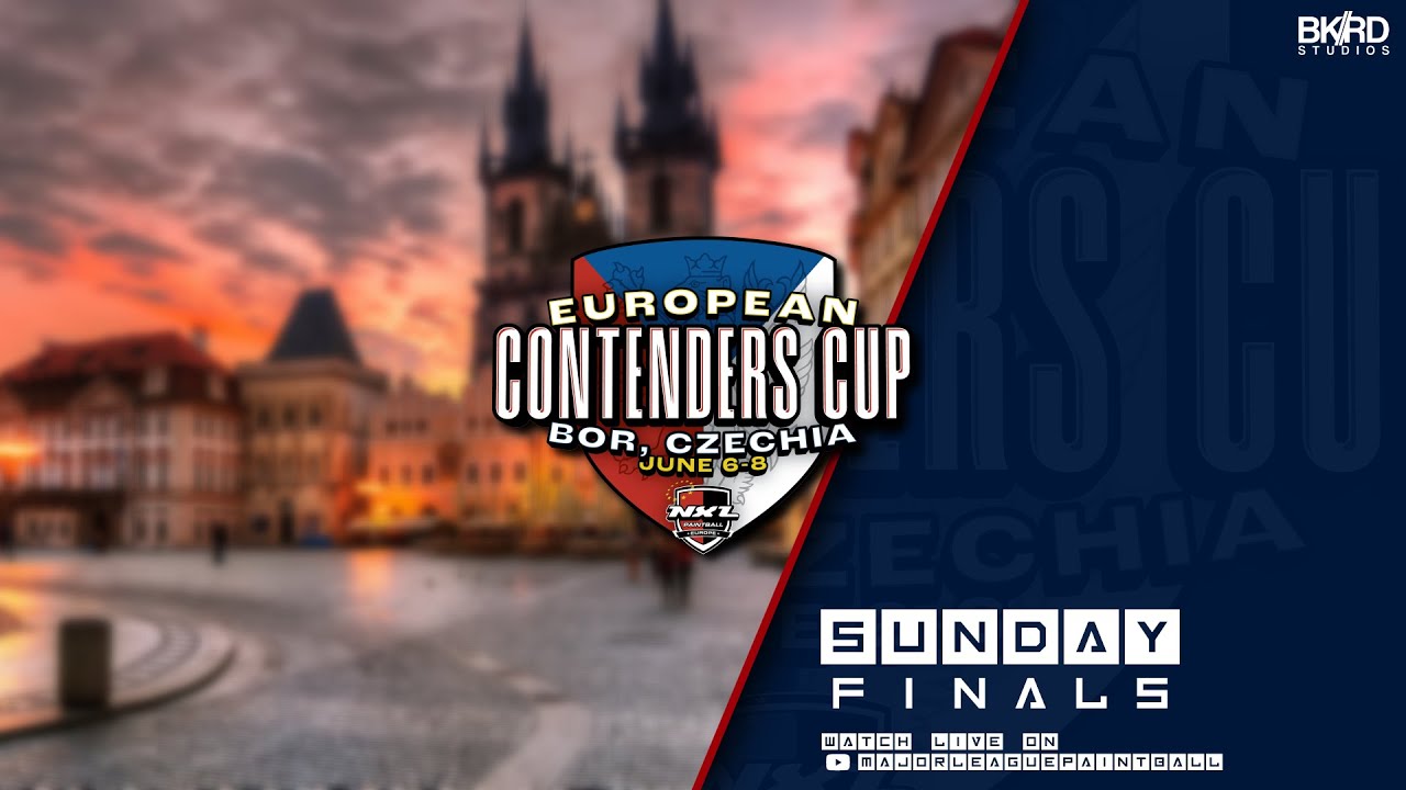 2025 NXL European Contenders Cup [Sunday Finals] | Major League Paintball