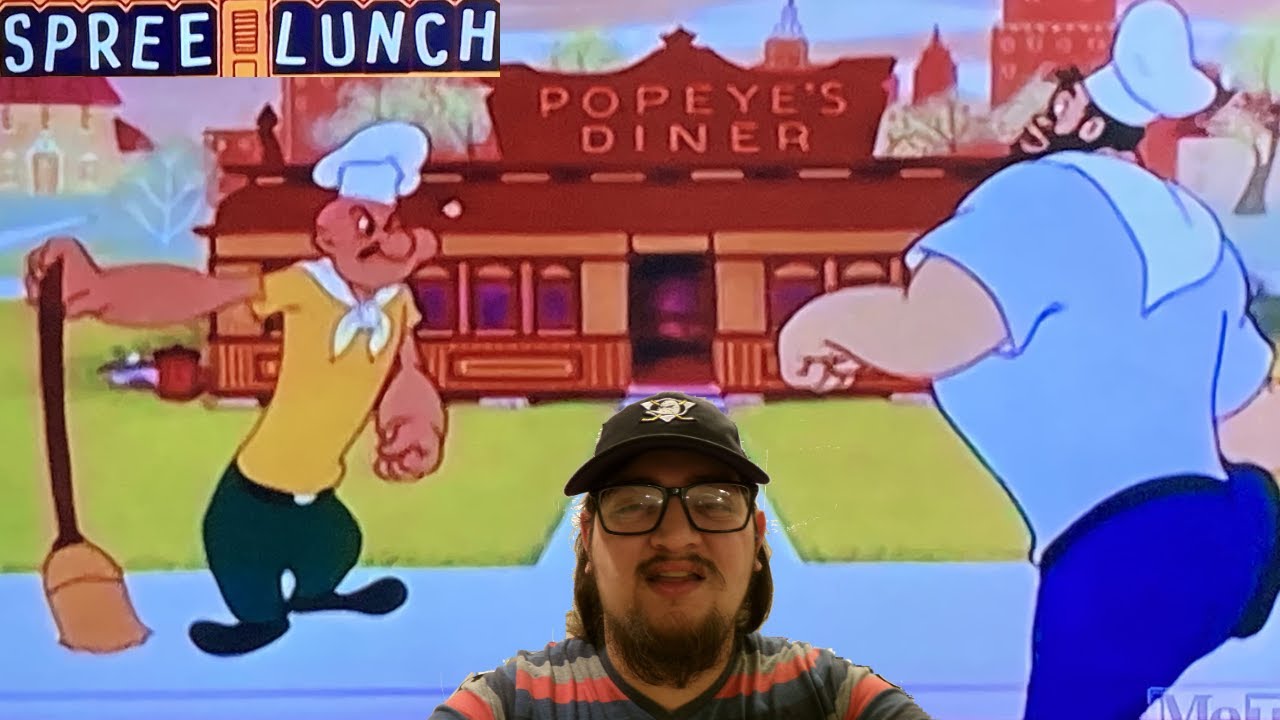 Popeye the Sailor: Spree Lunch (1957) – First Time Watching: Will Wimpy score a feast amidst?