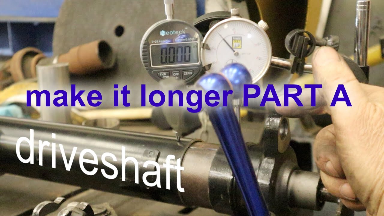 How to lengthen a drive shaft, part A. Cherry Red Episode11