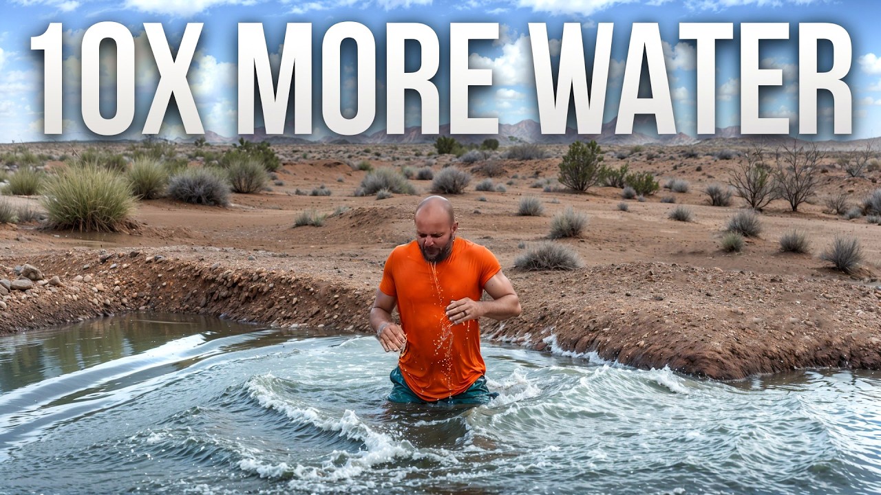 My Swale Just Caught More Water Than I Ever Expected