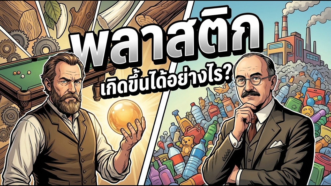 พลาสติกเกิดขึ้นเพราะ 