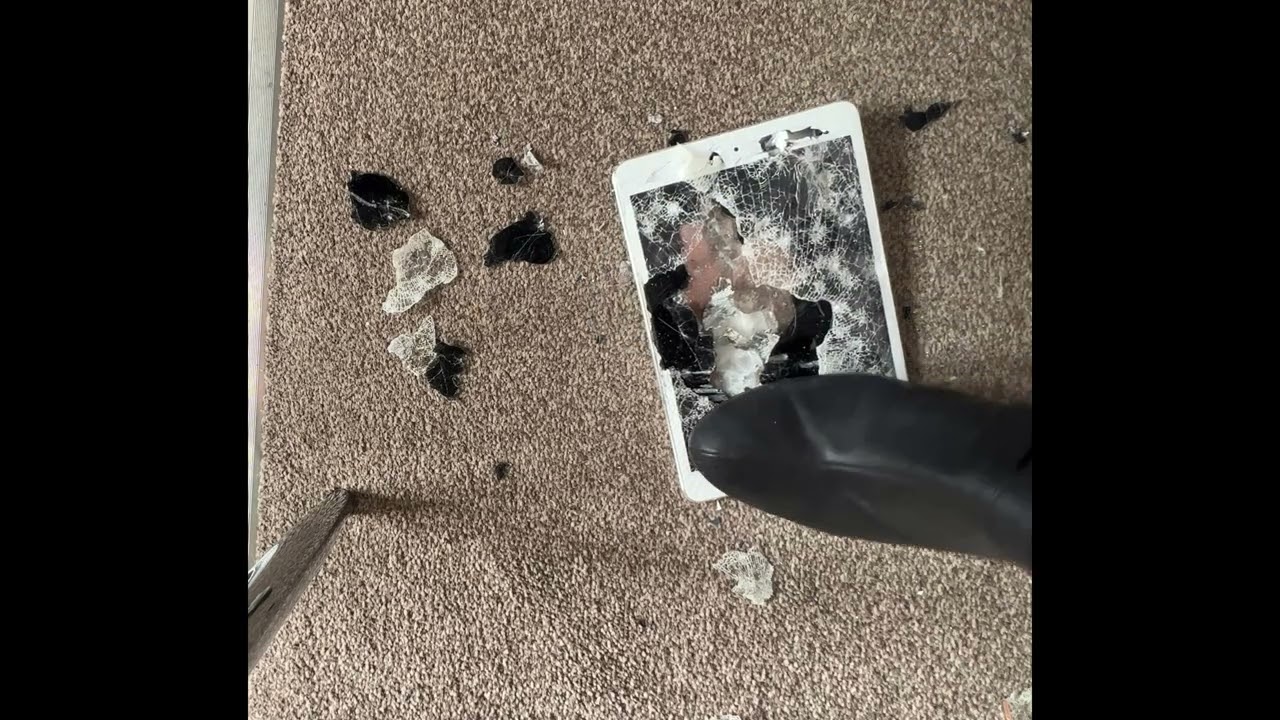 Crushed IPad