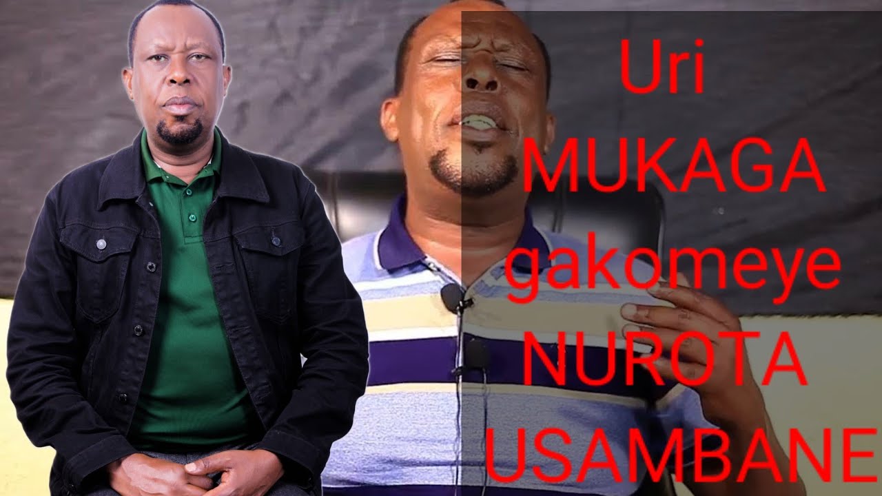 NIBYAGO NI AKAGA ,URAGOSWE ,KUROTA USAMBANA BYEREKANA KO KARANDE IKURIHO CYANEE