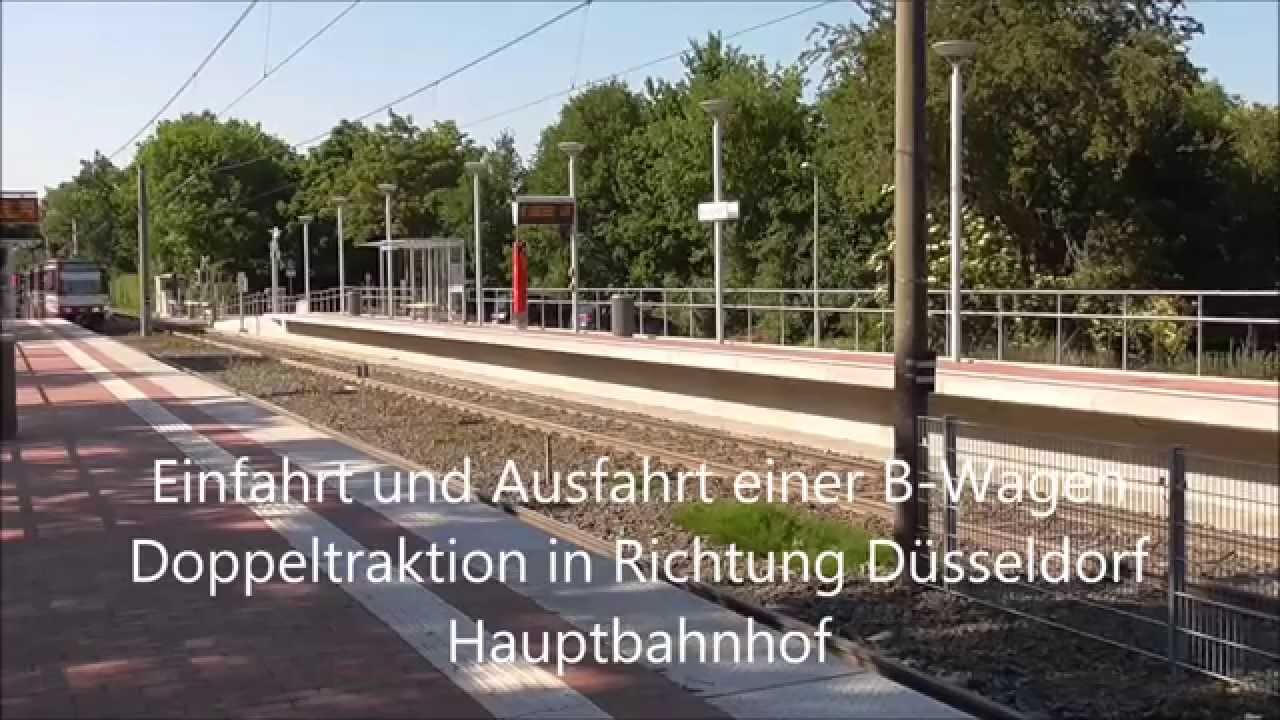 Stadtbahn und Straßenbahn Düsseldorf Modernisierte Haltestellen Königshof, sowie Schillerplatz