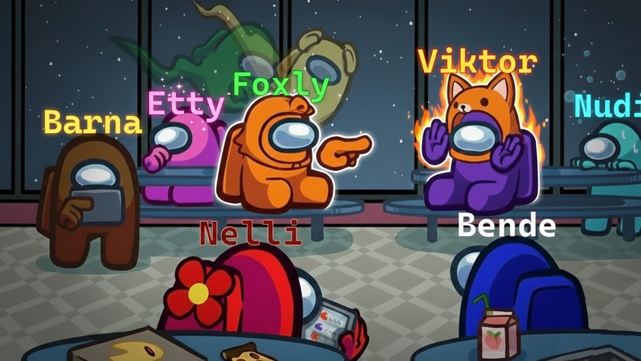 Among us Foxlyékkal *teljes KÁOSZ*?!🤯
