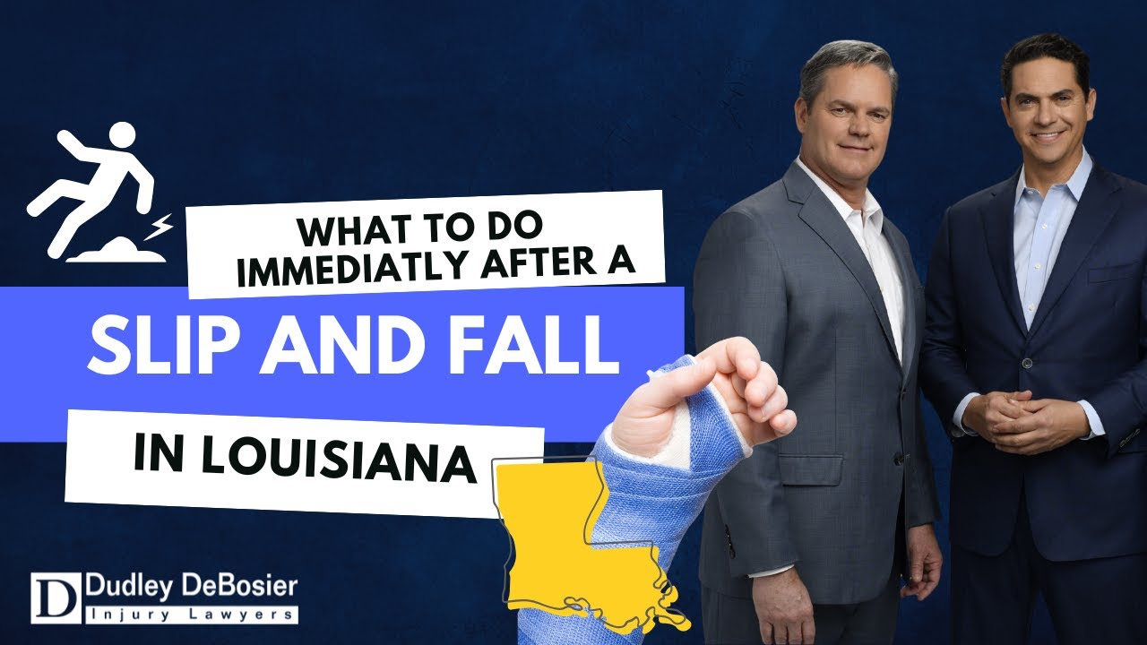 What to Do Immediately After a Slip and Fall | Dudley DeBosier Injury Lawyers Louisiana