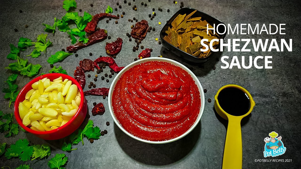 Homemade Schezwan Sauce | Schezwan Sauce Recipe | Chinese Sauce | How to make Schezwan Sauce