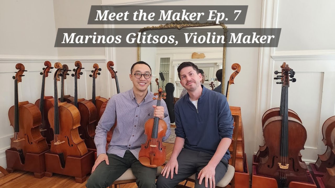 Meet the Maker Ep7: Marinos Glitsos, Violin Maker
