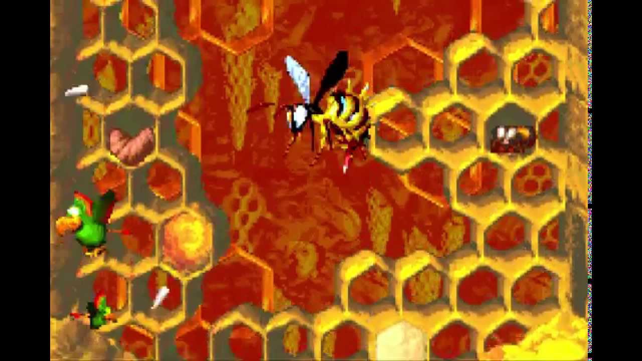Donkey Kong Country 2 (GBA): King Zing Sting [1080 HD]