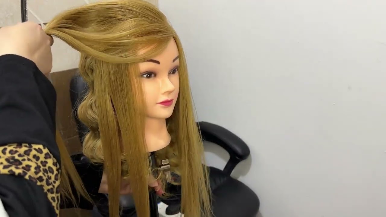 تسريحة ريترو أنيقة خطوة بخطوة | تسريحة فخمة تناسب كل المناسبات 💇‍♀️/ النتيجة راح تبهرك!