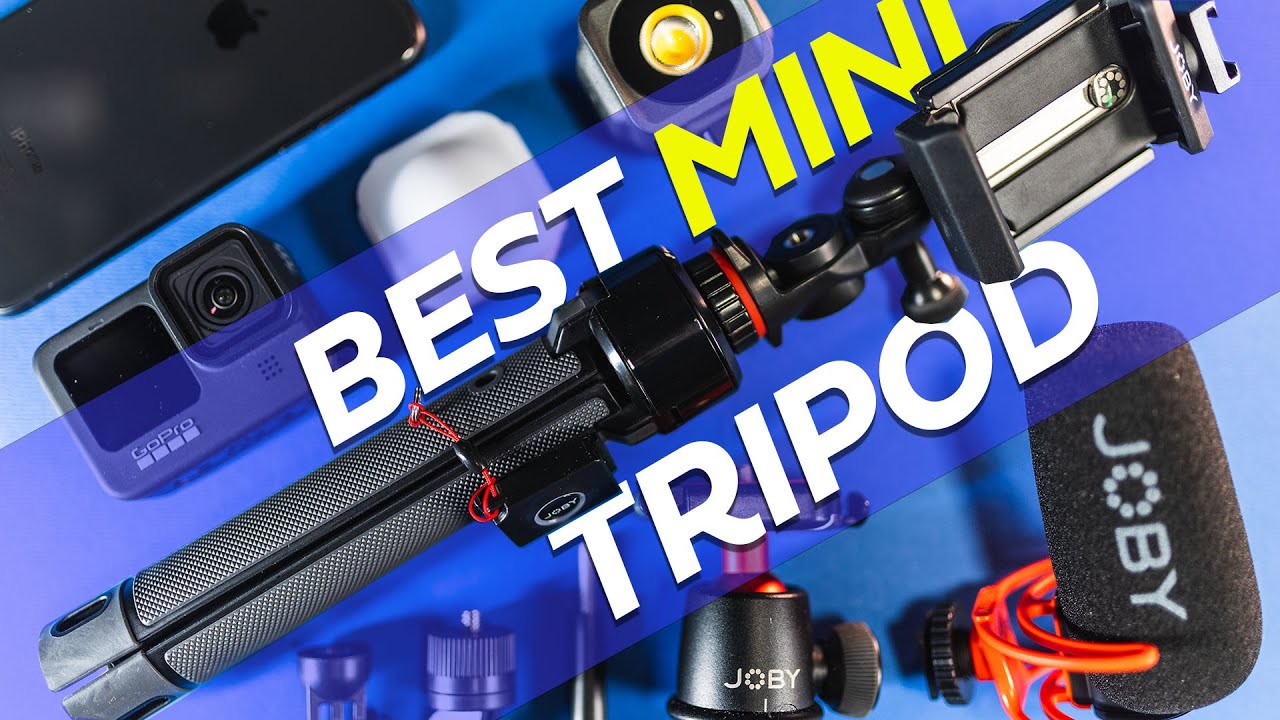 BEST Mini Tripod and Light for MOBILE Video - JOBY Griptight Pro Telepod Review