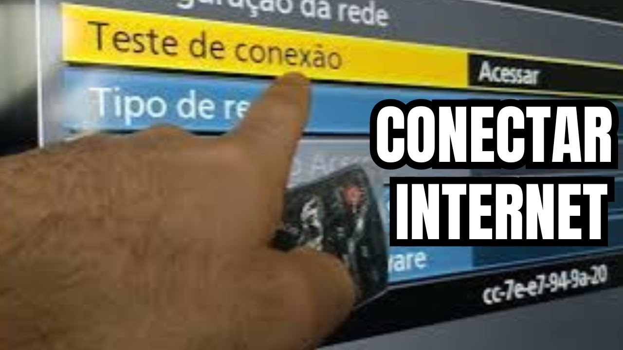 como conectar tv Panasonic na internet Erro
