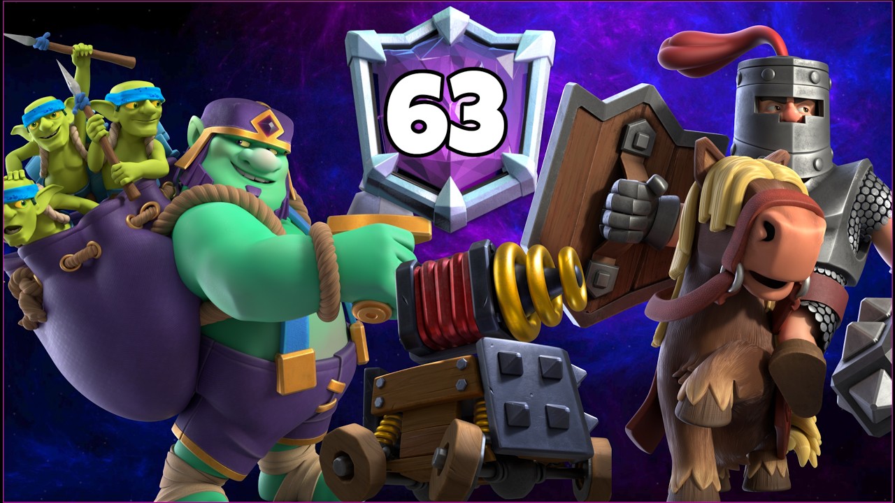 Top 60 with Goblin Giant Sparky Deck.!