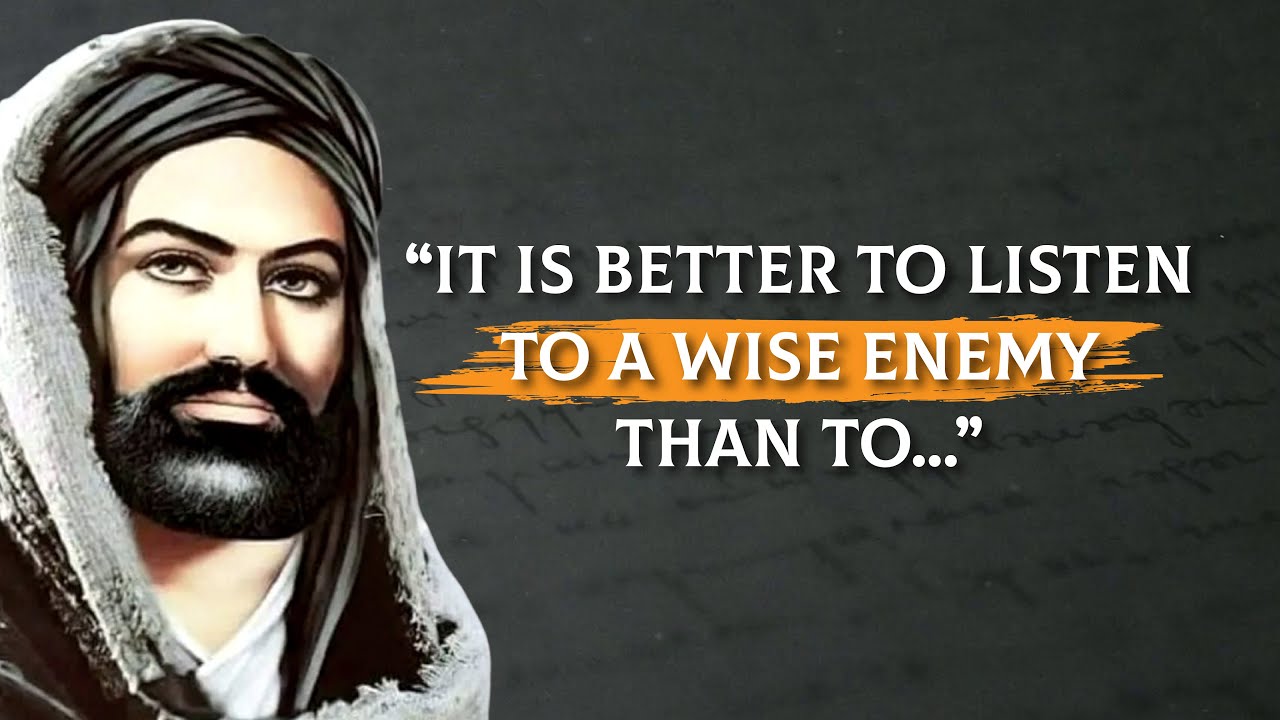 Ali ibn Abi Talib's Quotes Will Make You Wiser | GREAT LIFE LESSONS