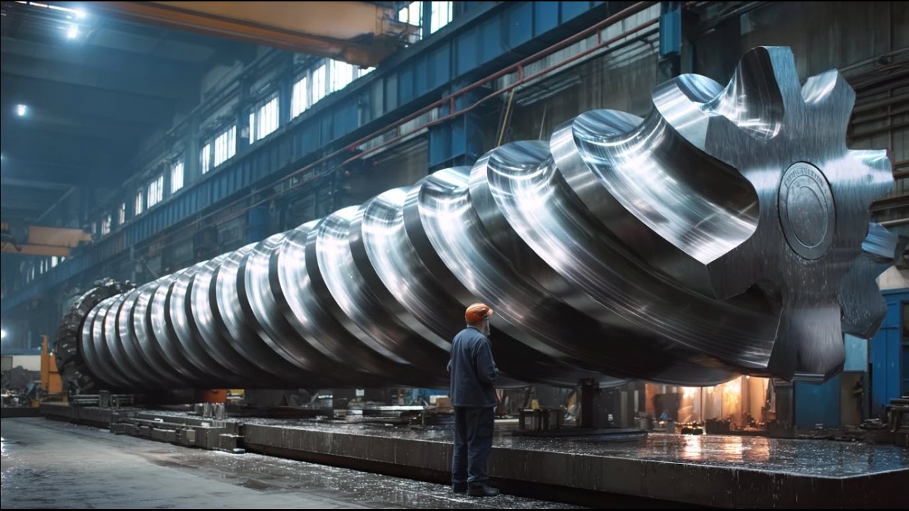 Huge Screw Press Refurbishment Process & Advanced Metalworking Technologies Revealed. Heavy Machine