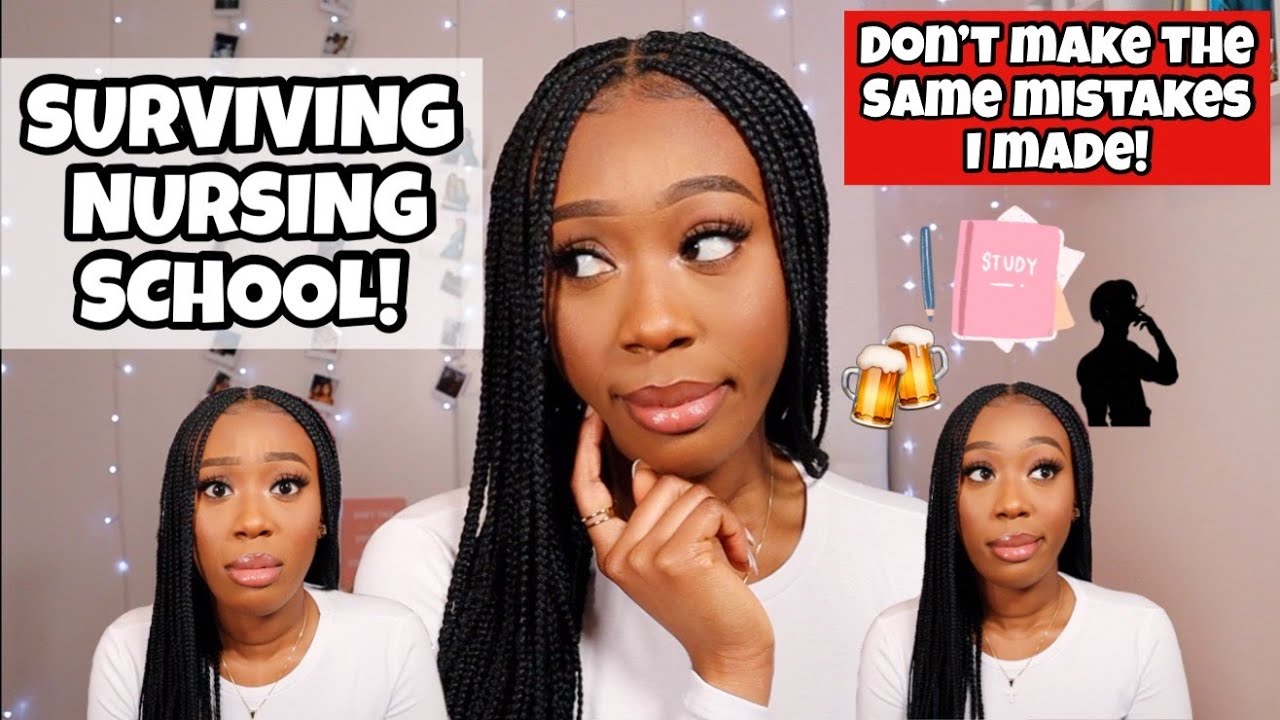 SURVIVING NURSING SCHOOL *DON'T MAKE THE SAME MISTAKES I MADE* | OnlyOneManassa