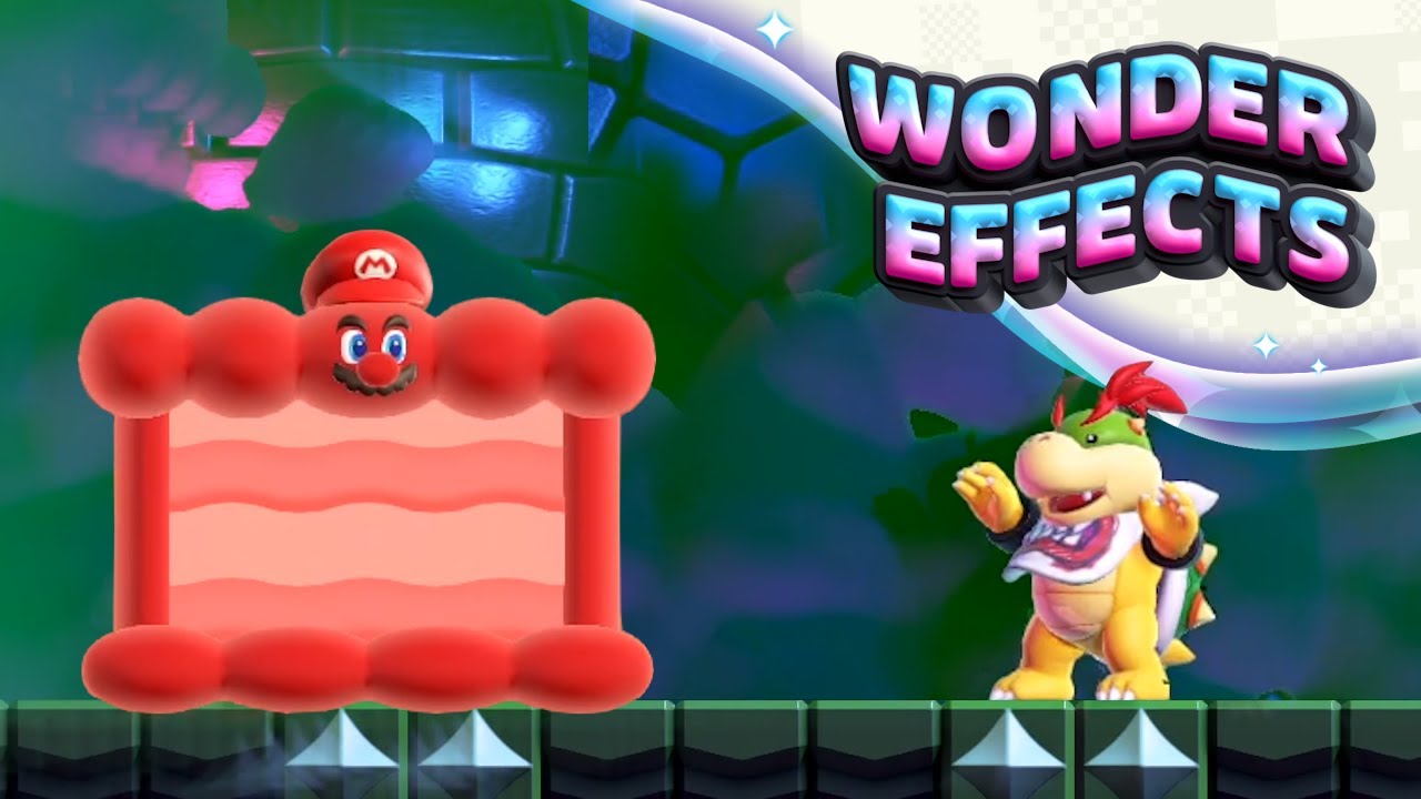 I Put Mario Wonder's Transformations in Other Levels