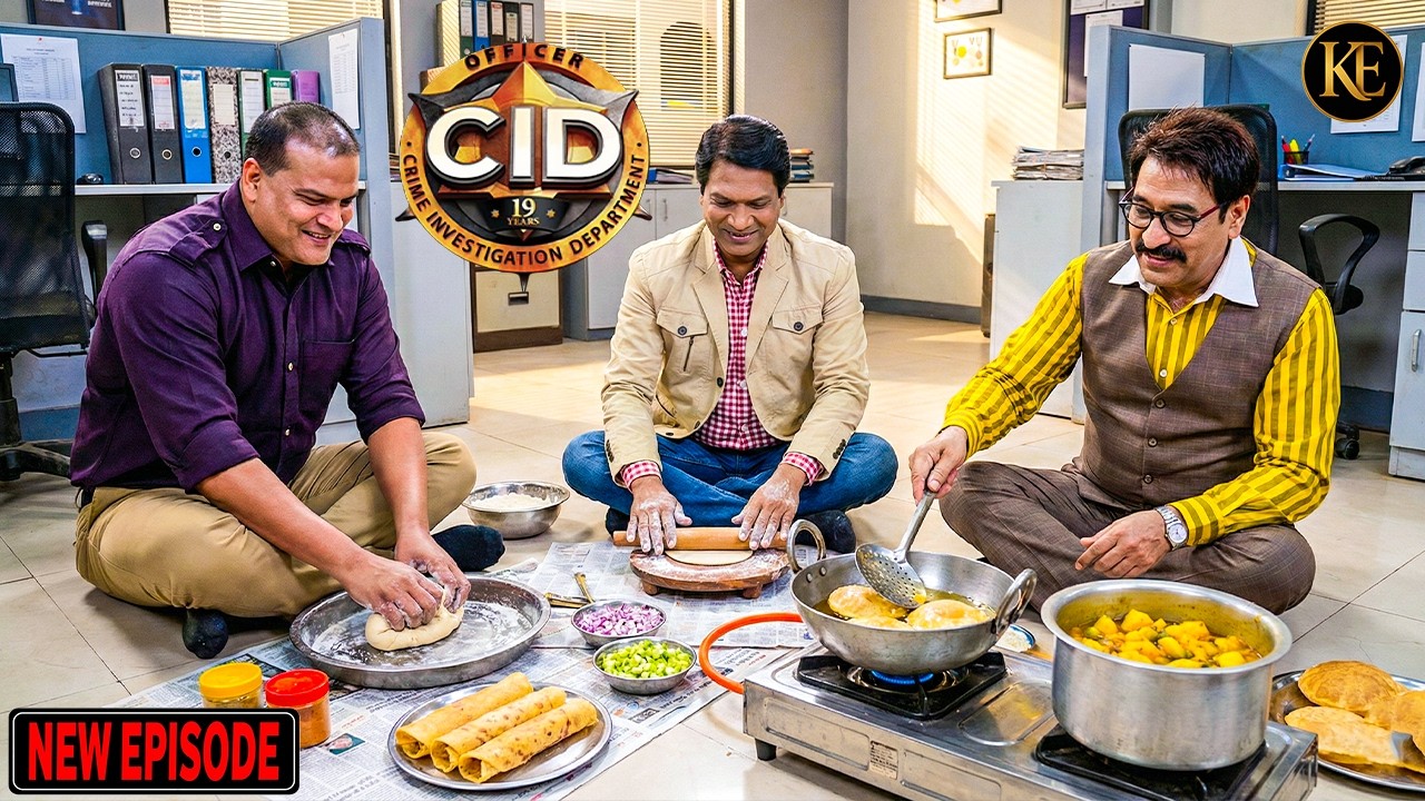 दया ने Dr सालुखे और अभिजीत के साथ मिलकर ऑफिस में चूल्हे पर खाना बनाया | CID | सी.आई.डी. | Latest Ep