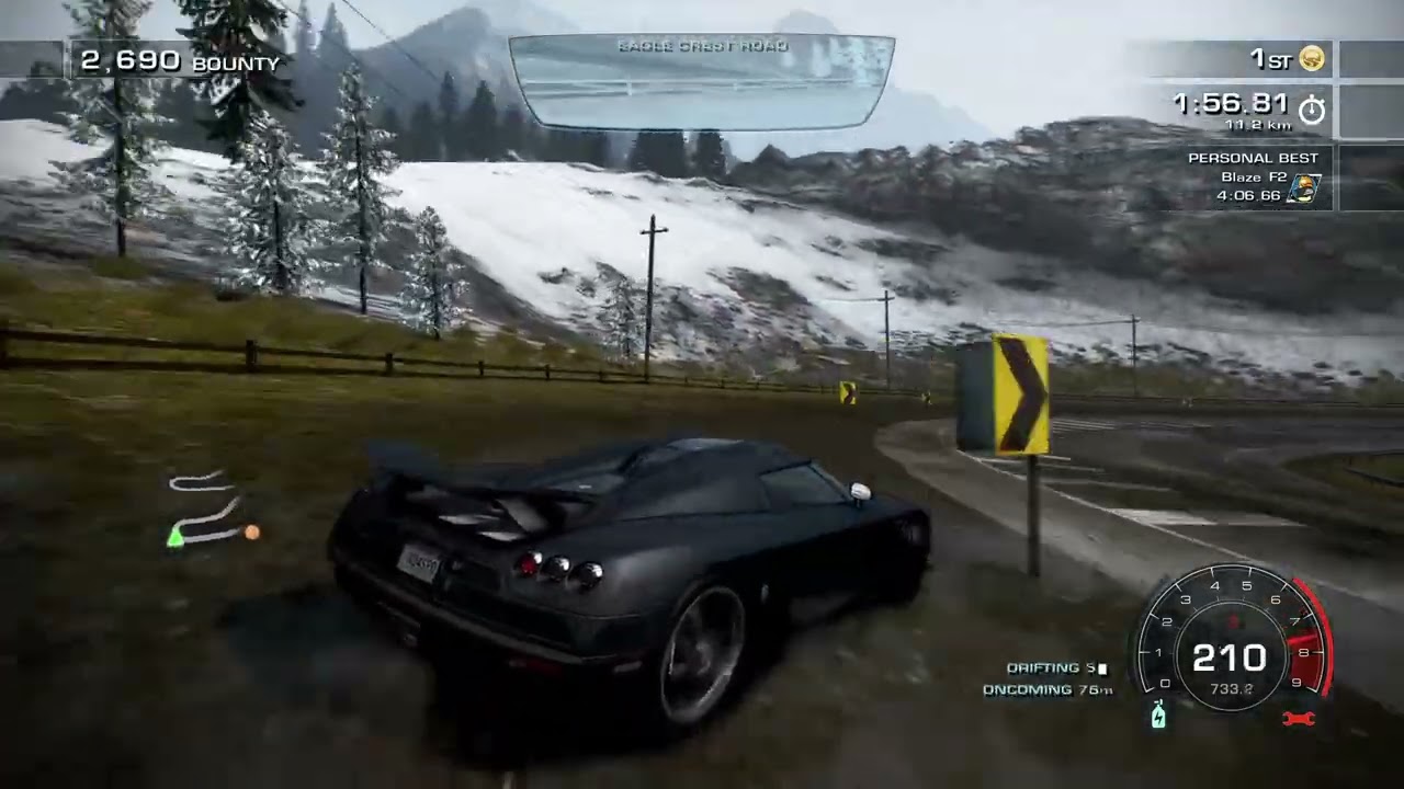 NFS Hot Pursuit Remastered | King Of The Road - 4:05.81