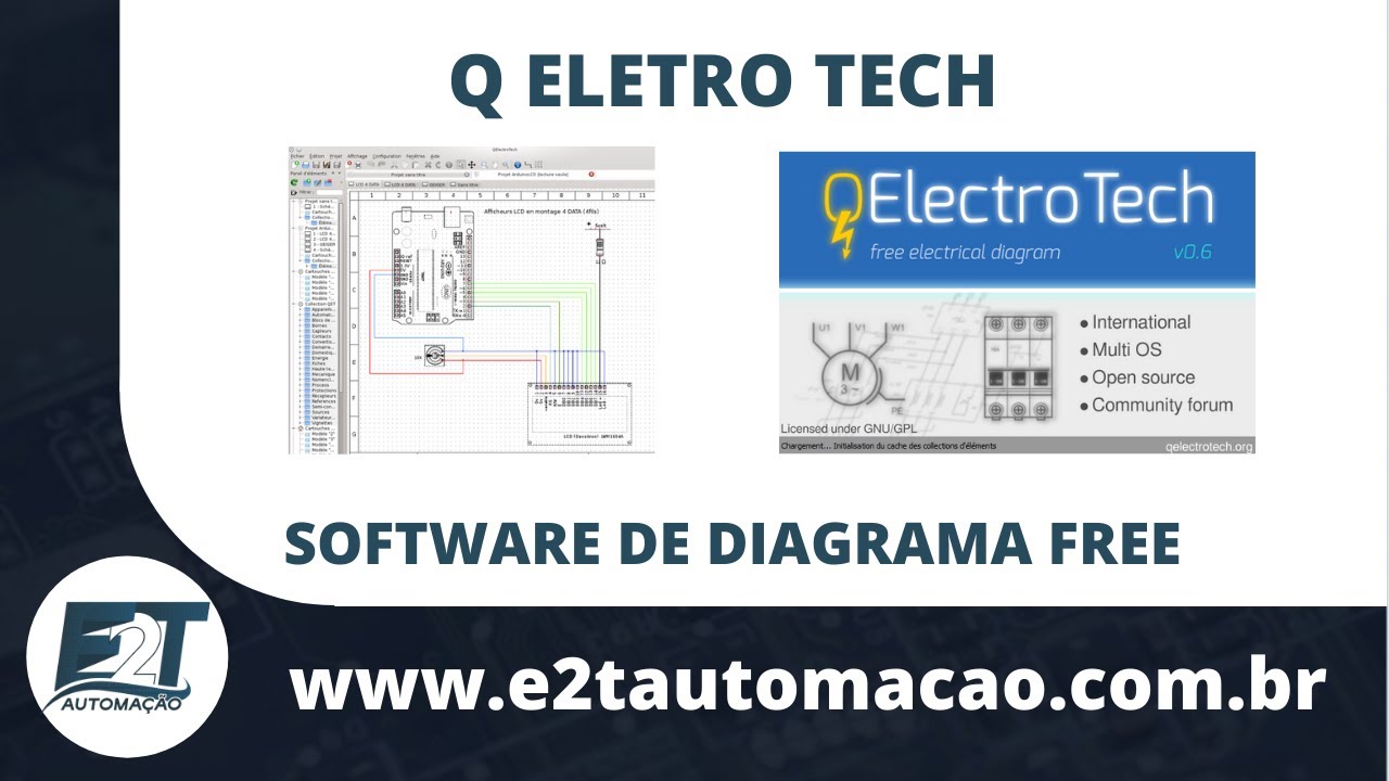Q EletroTech | Numeração Automática | Esquema Elétrico
