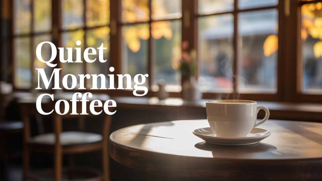 🍁 Golden Hour Coffee Shop ☕ Relaxing Lofi for Study & Sleep
