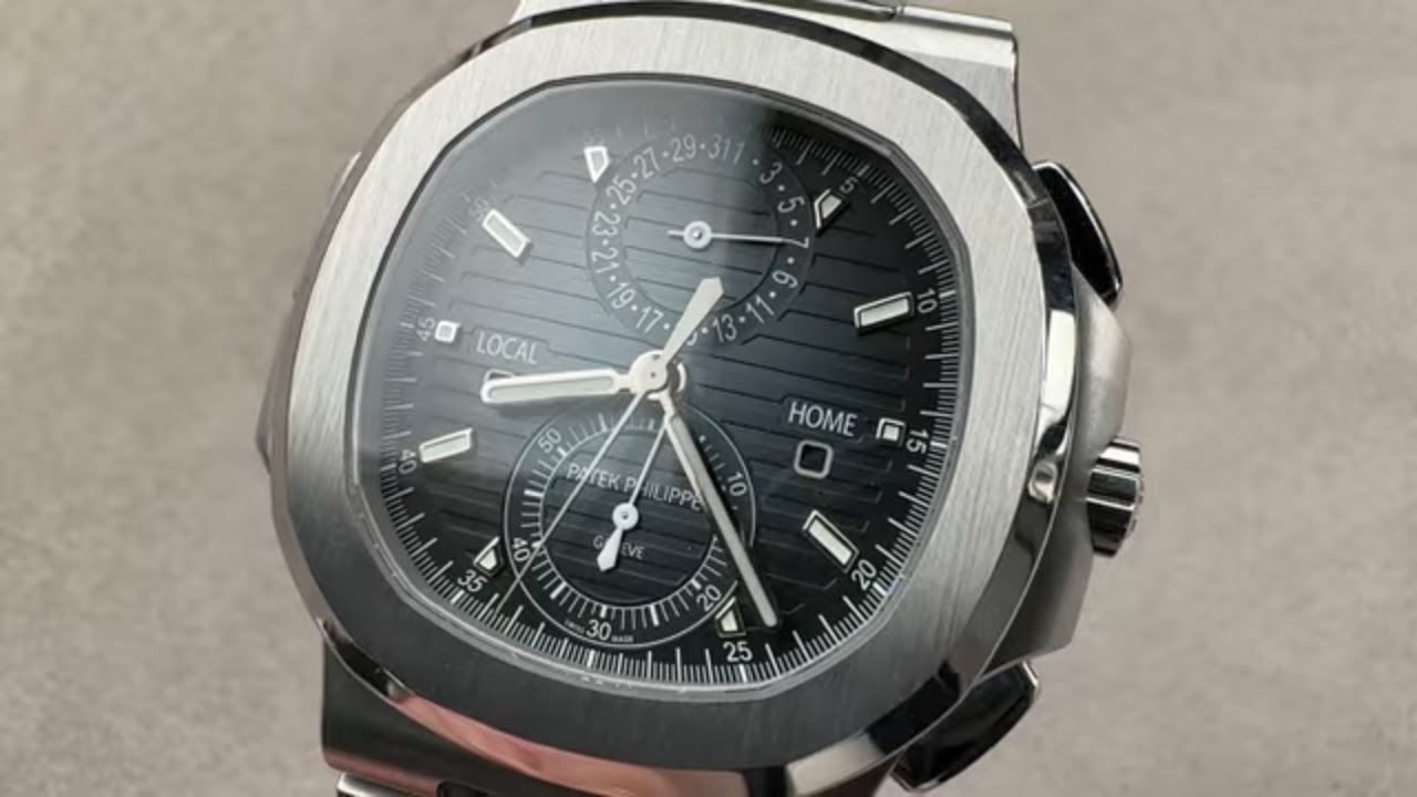 Обзор часов Patek Philippe Nautilus Travel Time Chronograph 5990/1A-011