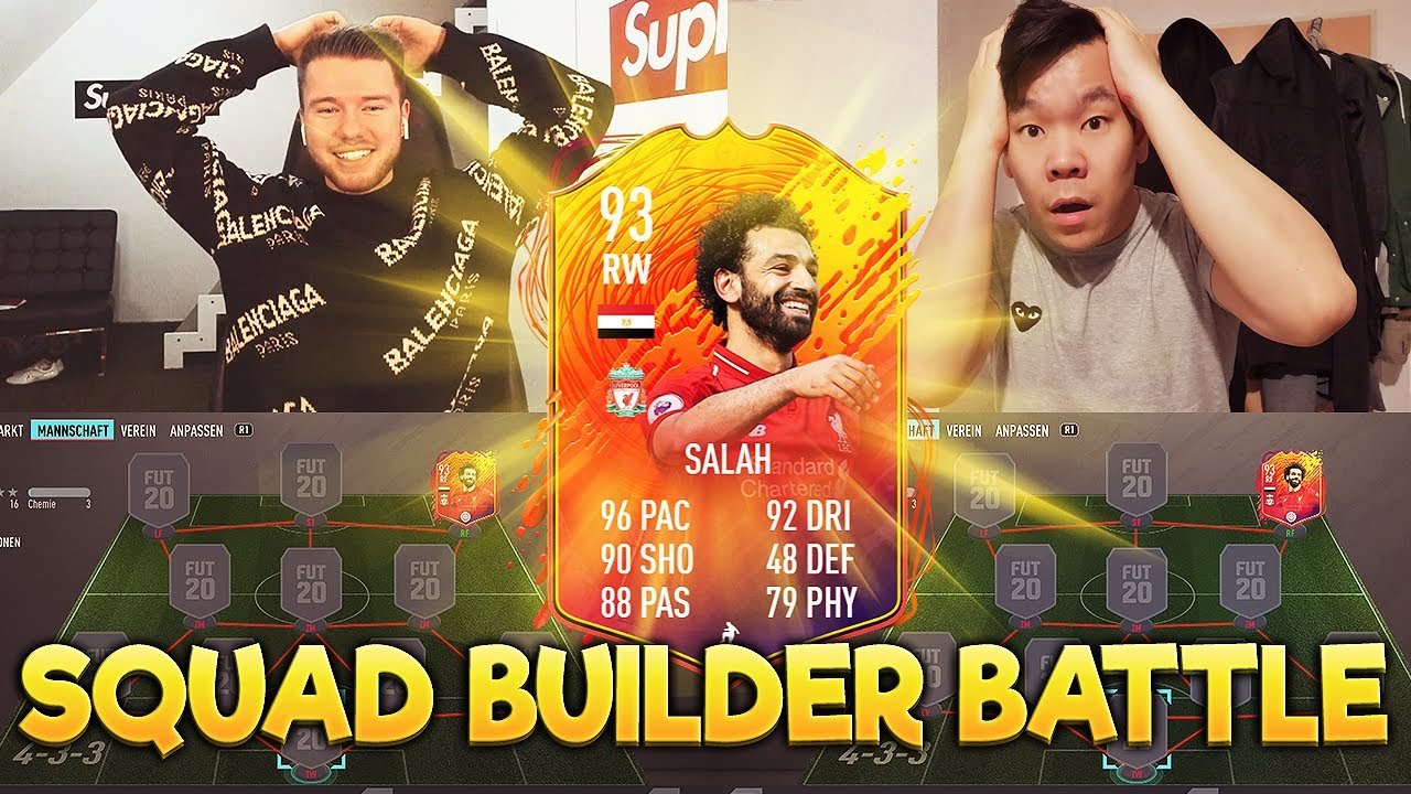 FIFA 20: SALAH HEADLINER SQUAD BUILDER BATTLE 🔥🔥