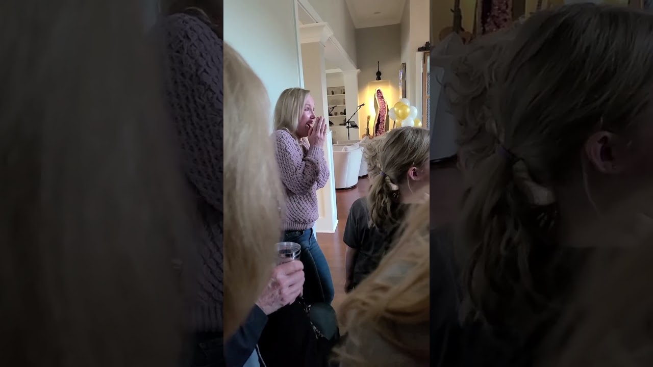 Mom's surprise 70th birthday party