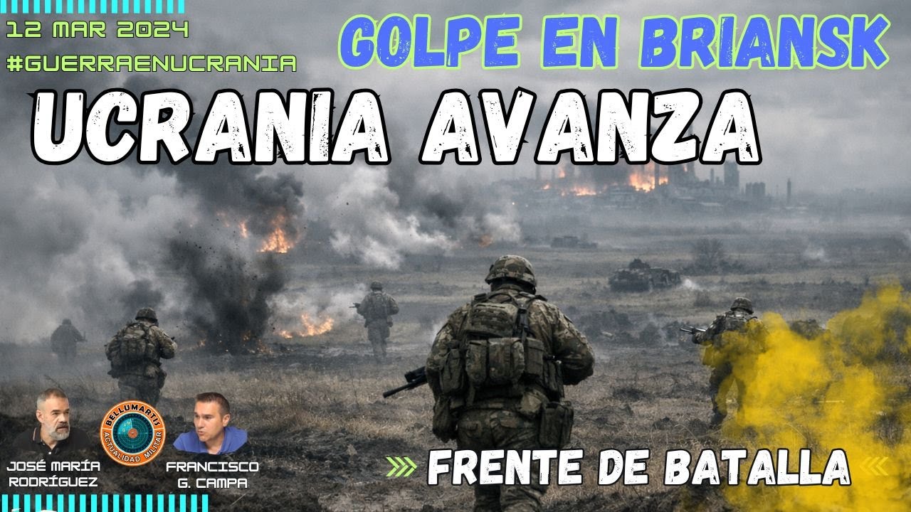 UCRANIA PRESIONA EN EL SUR: avances en Dnipropetrovsk y golpe a la industria militar en Briansk