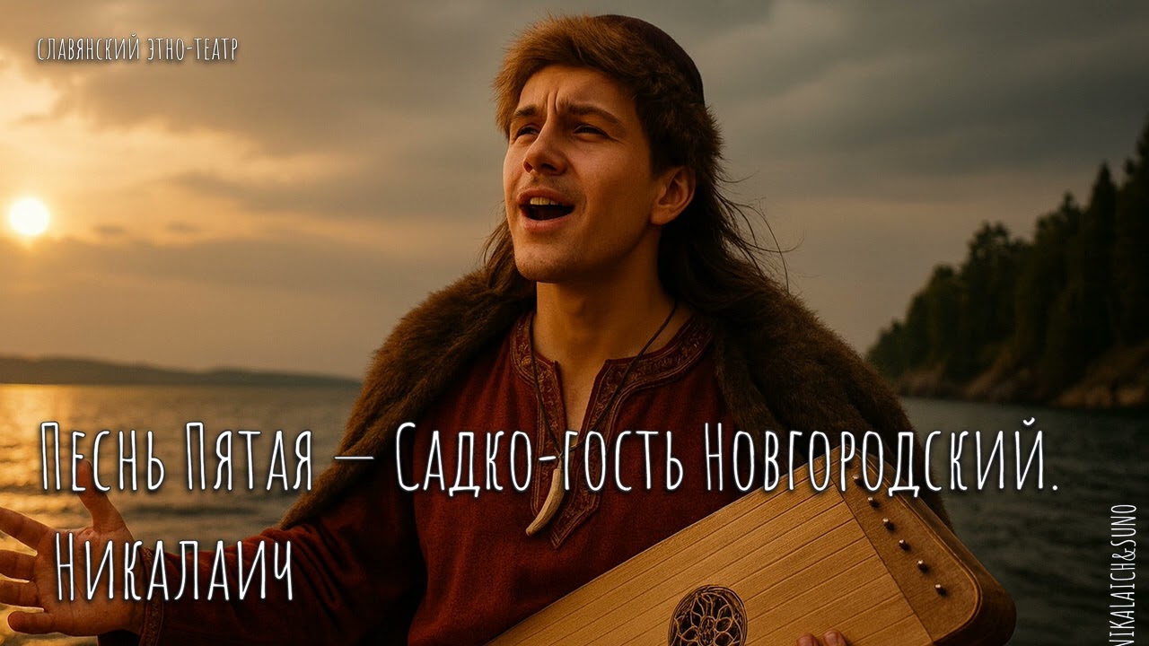 Продолжаем нашу большую историю о Садко — новгородском гусляре, чья песня меняет судьбы.