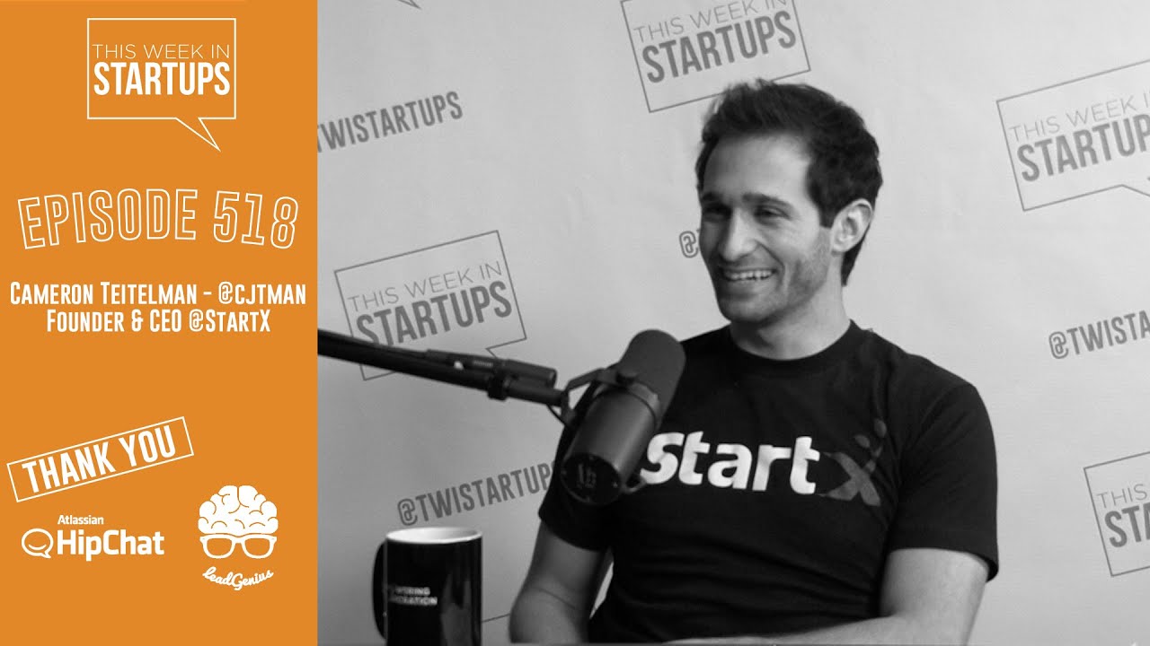 Cameron Teitelman, Start X Founder, breaks the mold by building a powerhouse nonprofit accelerator