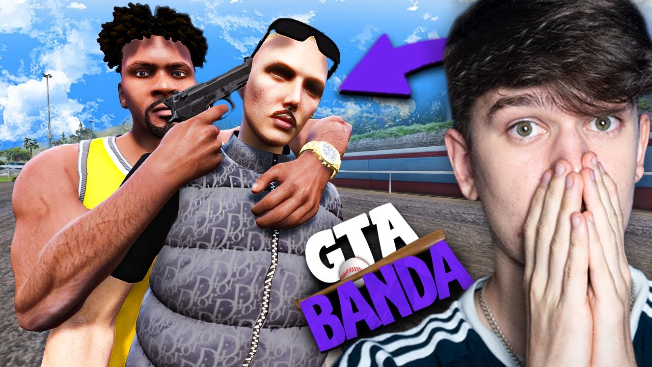 GTA V BANDA #69 - FRANKLIN MNIE PORWAŁ😱