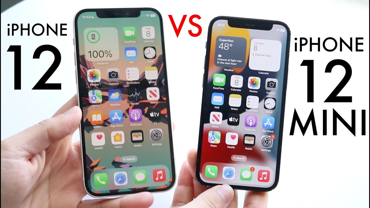 iPhone 12 Vs iPhone 12 Mini In 2022! (Comparison) (Review)