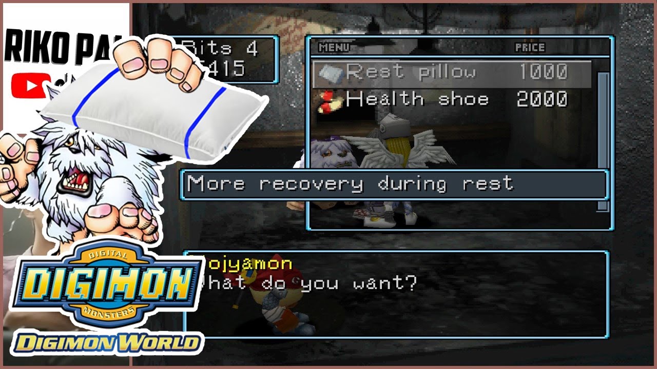 Digimon World - Rest Pillow (Item)